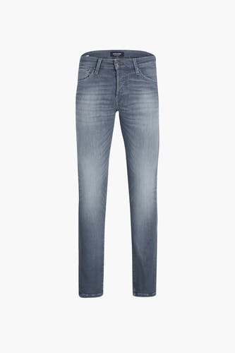 Jean slim - denim gris moyen
