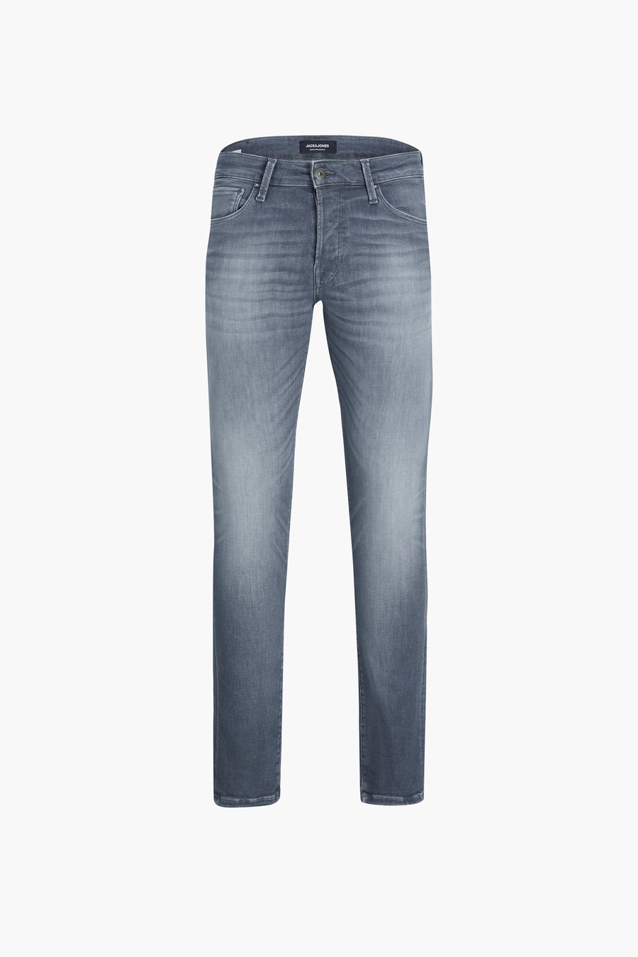 Jean slim - denim gris moyen