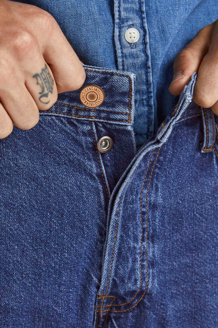 Jeans tapered Mid blue denim - JACK & JONES JEANS INTELLIGENCE