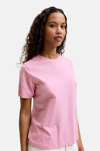 Top uni manche courte rose - JJXX