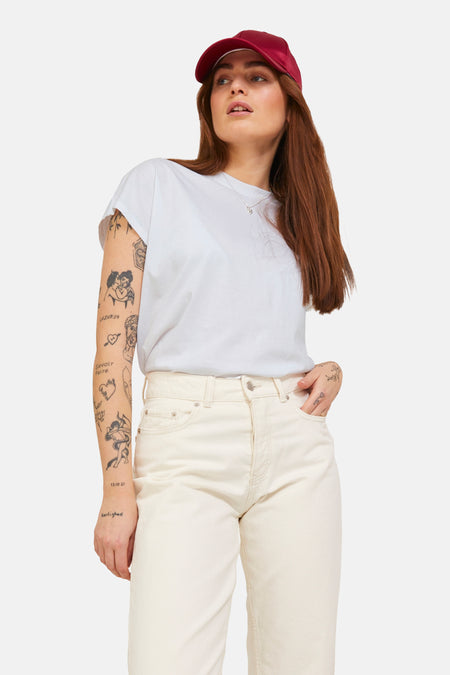 T-shirt met korte mouwen - wit