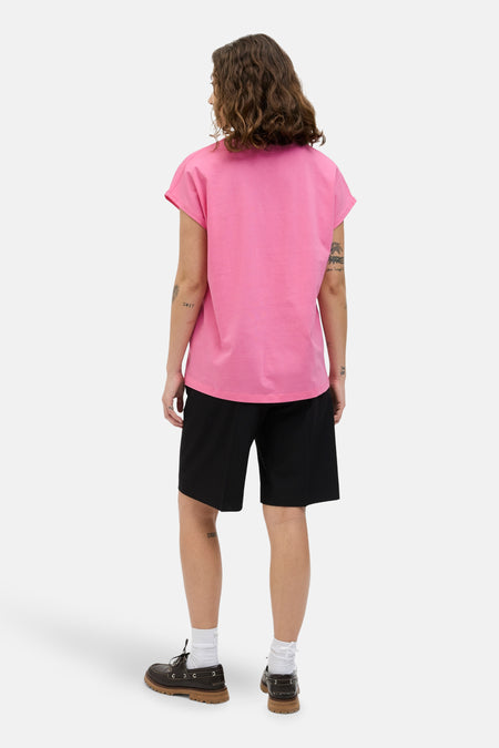 T-shirt met korte mouwen - roze