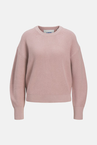 Pull met ronde hals - roze - JJXX