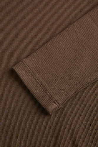 T-shirt met lange mouwen - bruin - JJXX