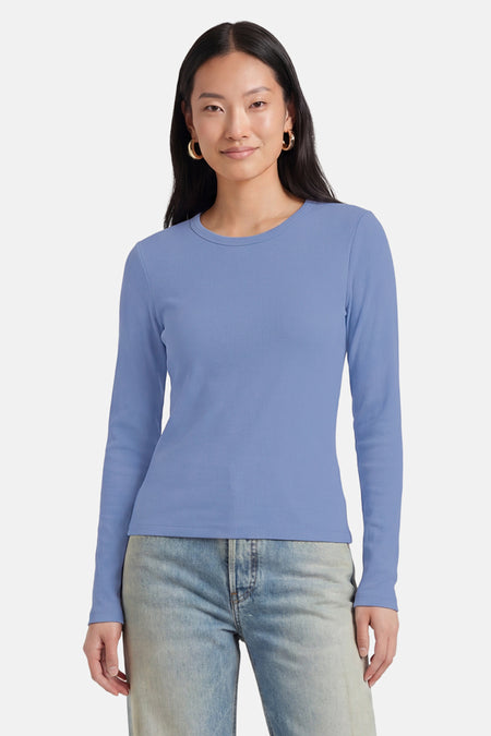 T-shirt met lange mouwen - blauw
