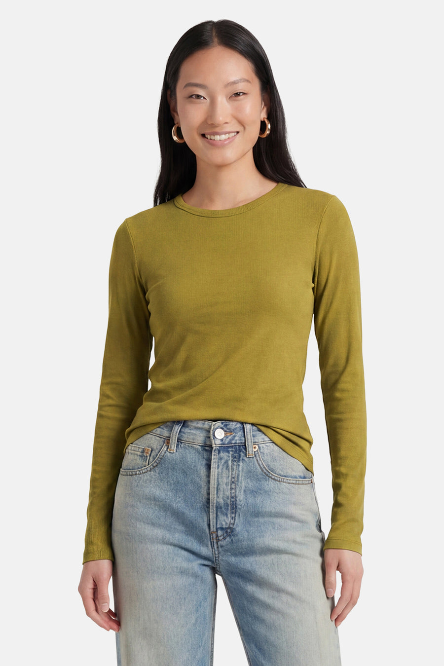 T-shirt à manches longues - Green Moss