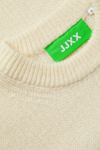 Pull met ronde hals - wit - JJXX