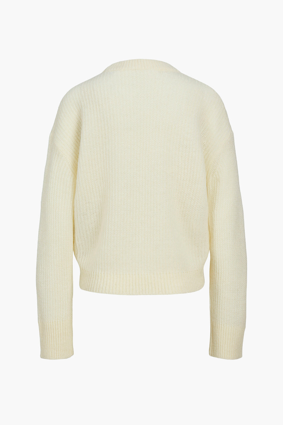 Pull met ronde hals - wit - JJXX