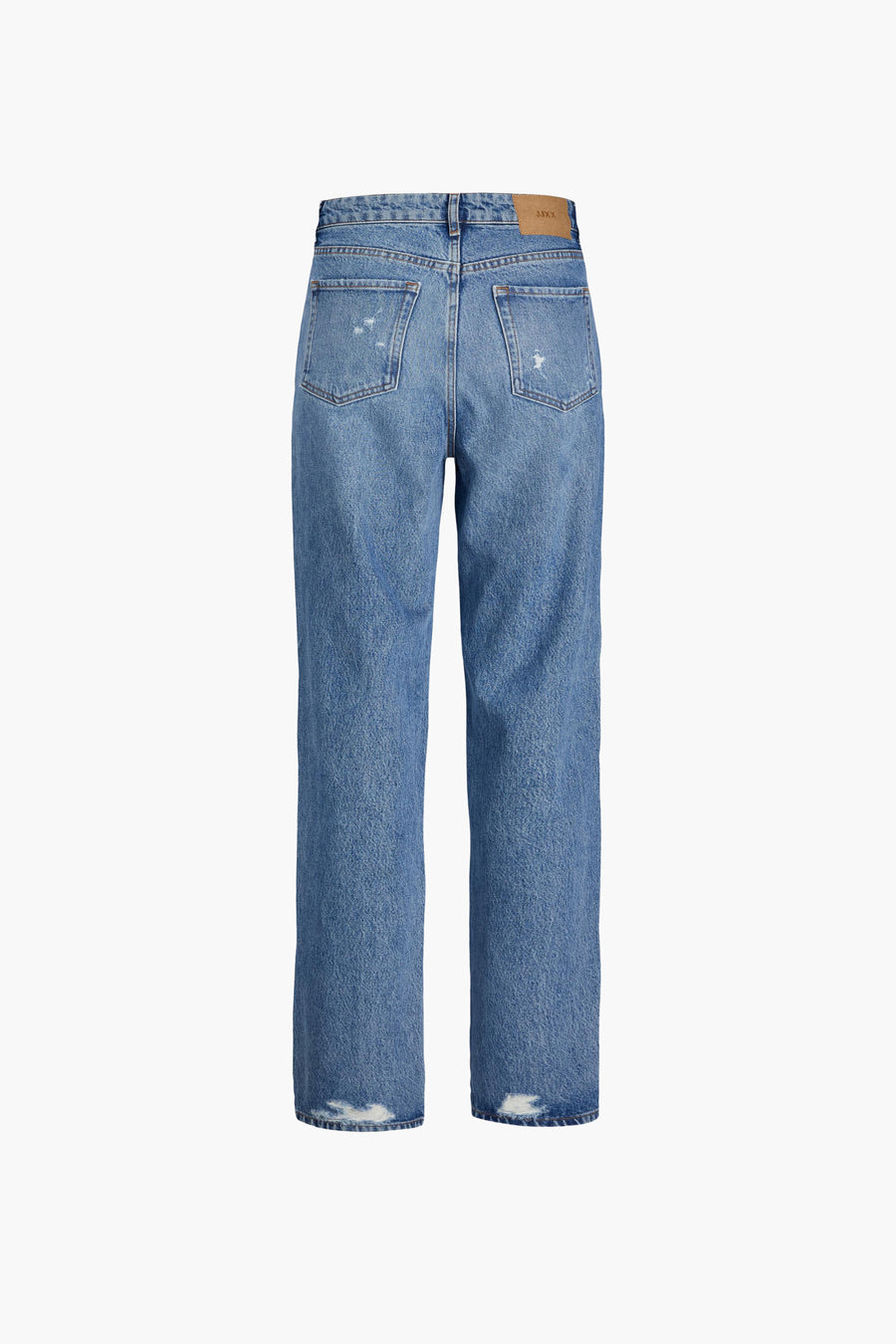 Straight jeans - mid blue denim
