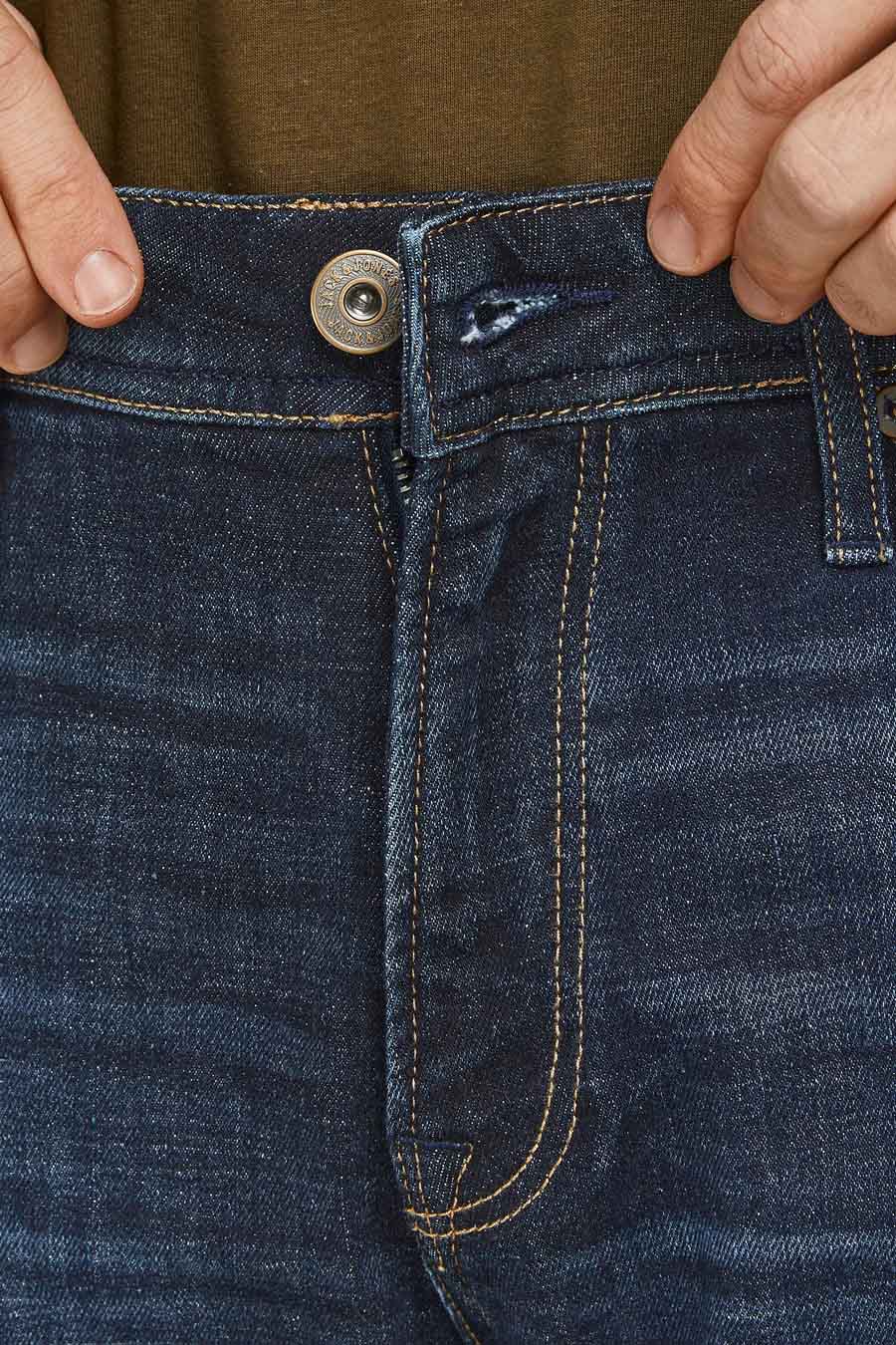 Straight jeans - dark blue denim