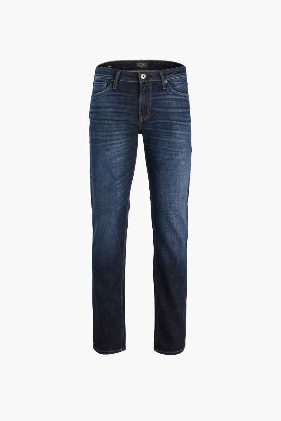 Straight jeans - dark blue denim