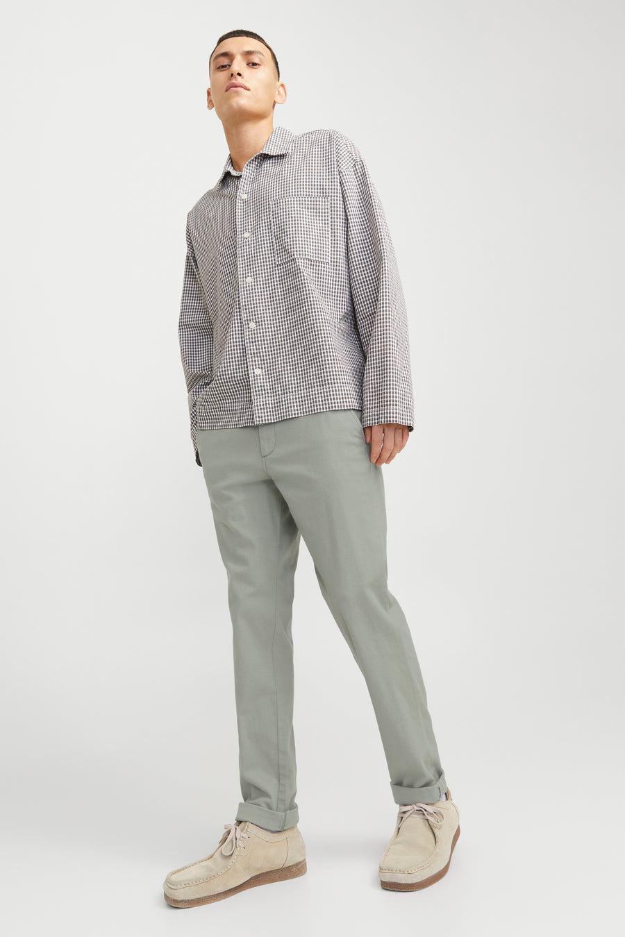 Chino groen - JACK & JONES JEANS INTELLIGENCE - JACK & JONES JEANS INTELLIGENCE