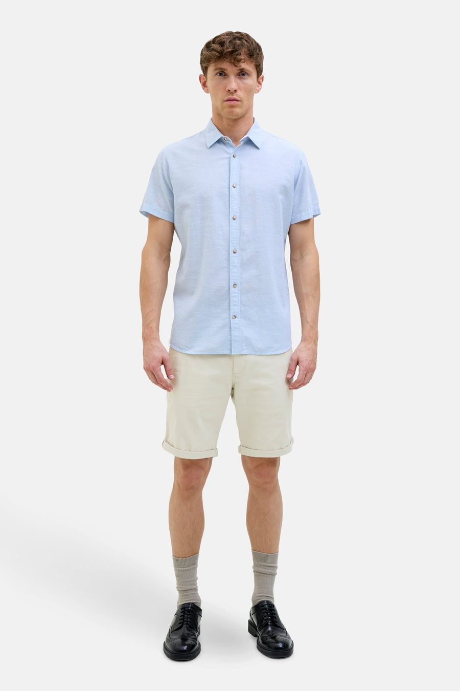 Short - ecru - JACK & JONES JEANS INTELLIGENCE