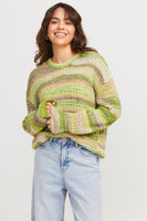 JXSIMONE SPACE DYE CREW NECK KNIT SN