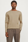 Pull col O Beige - PREMIUM BLUE by JACK & JONES