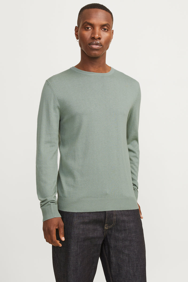 Trui met ronde hals groen - PREMIUM BLUE by JACK & JONES
