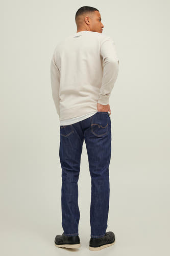 Tapered jeans - dark blue denim