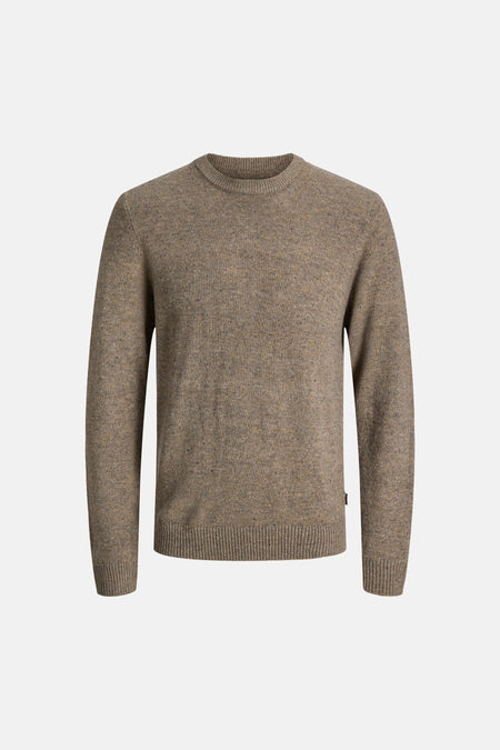 Pull col O beige - PREMIUM by JACK & JONES
