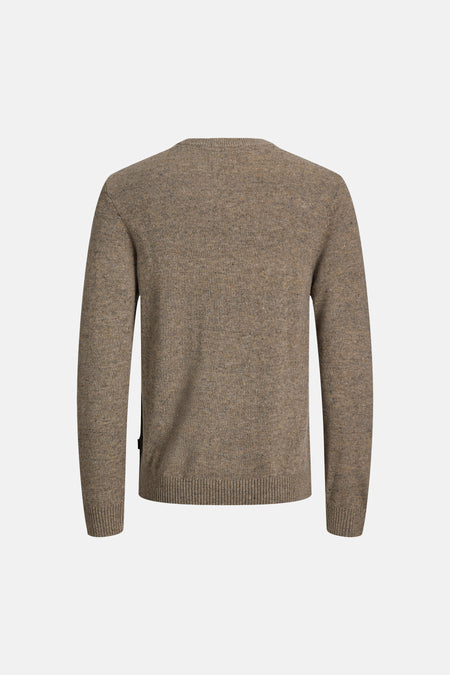 Pull col O beige - PREMIUM by JACK & JONES