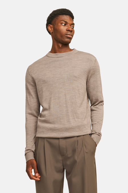Pull col O Gris - PREMIUM by JACK & JONES