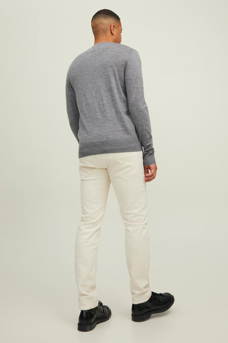 Pull col O Gris - PREMIUM by JACK & JONES