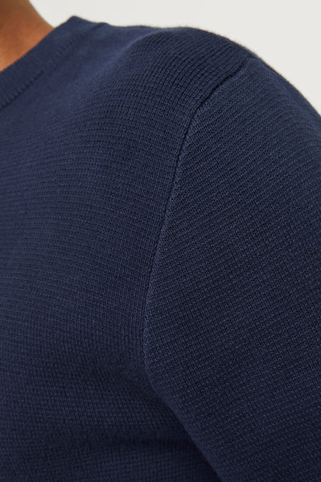 Pull col O Bleu - PREMIUM by JACK & JONES