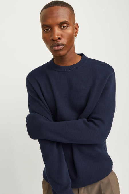 Pull col O Bleu - PREMIUM by JACK & JONES