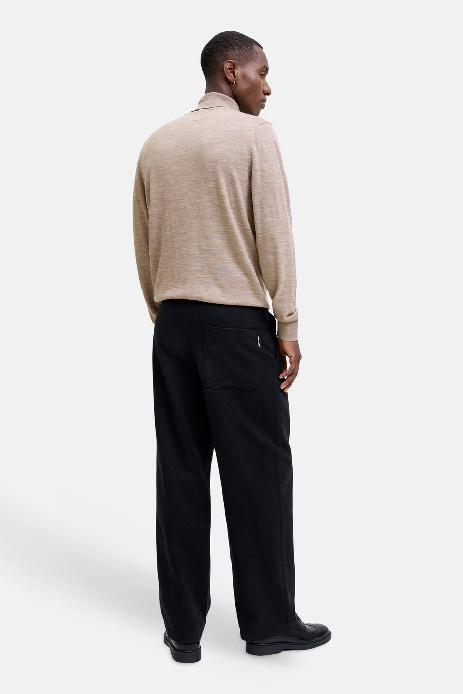 Trui met rolkraag beige - PREMIUM by JACK & JONES