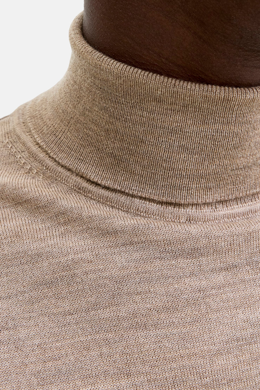 Trui met rolkraag beige - PREMIUM by JACK & JONES