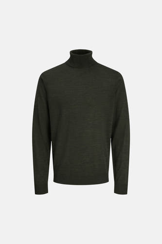 Trui met rolkraag groen - PREMIUM by JACK & JONES