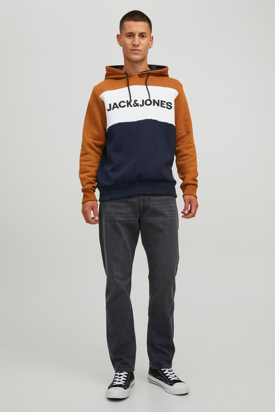 Tapered jeans - dark grey denim - JACK & JONES JEANS INTELLIGENCE - 5