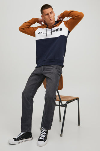 Tapered jeans - dark grey denim - JACK & JONES JEANS INTELLIGENCE - 8