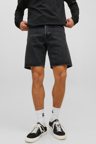 Short - black denim