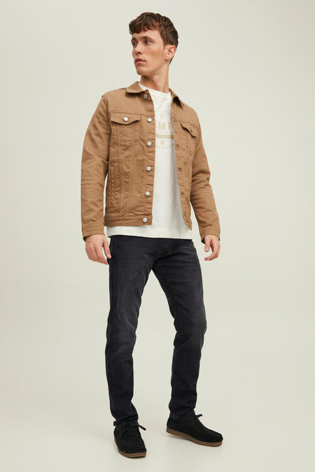 Slim jeans - dark grey denim