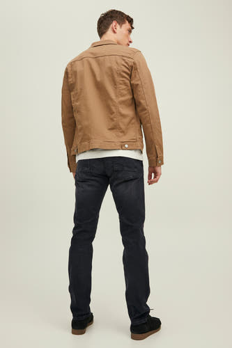 Slim jeans - dark grey denim
