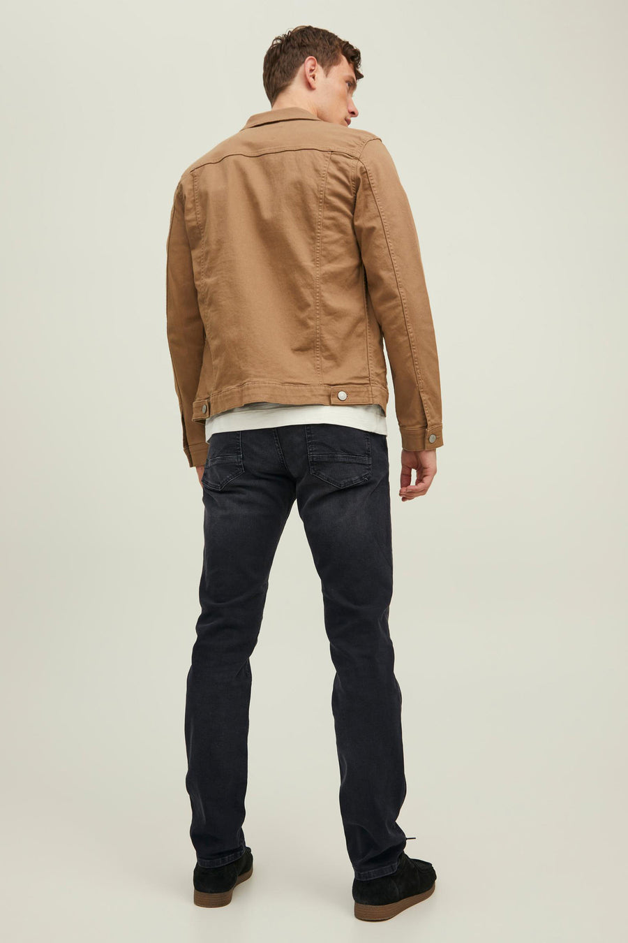 Slim jeans - dark grey denim