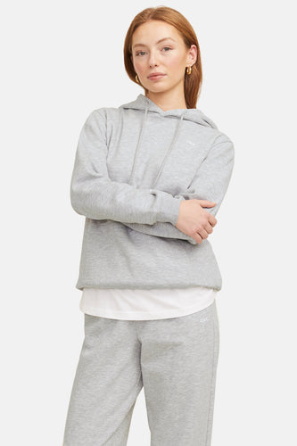 Sweater met kap - grijs