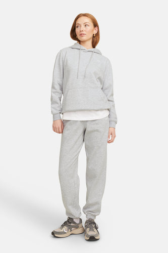 Sweater met kap - grijs