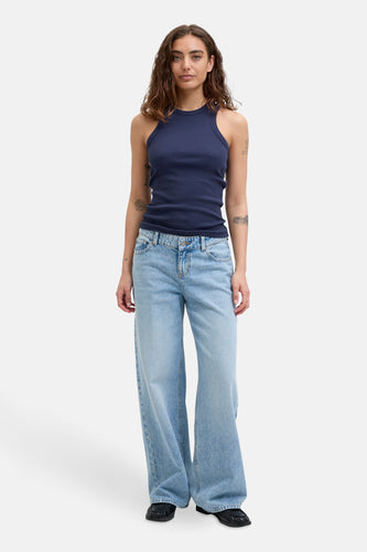 Top - blauw