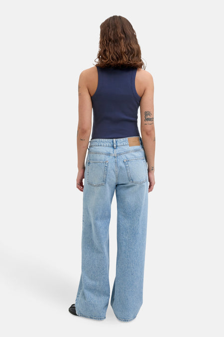 Top - blauw
