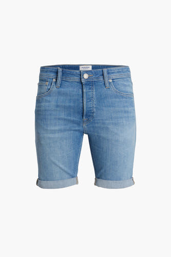 Short - mid blue denim
