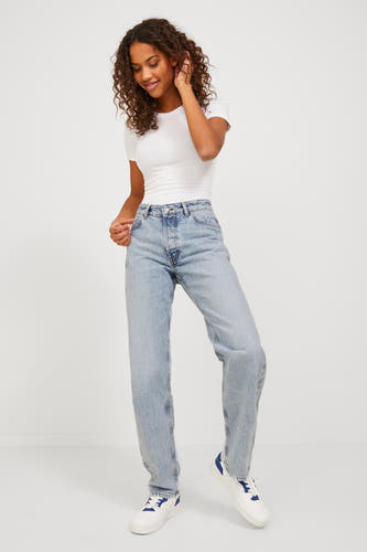 Straight jeans - light blue denim