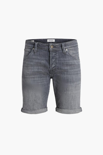 Short - light grey denim