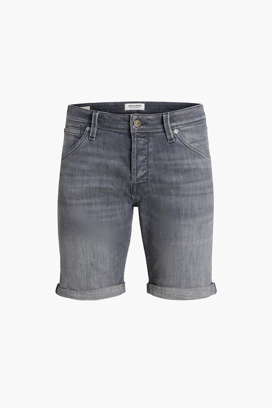 Short - light grey denim