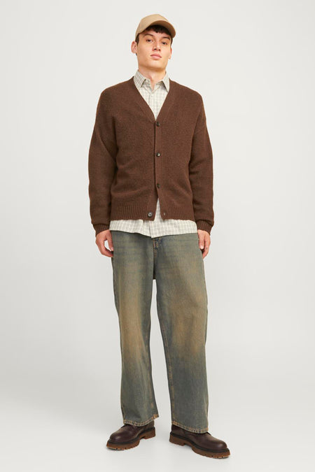 Gilet Bruin - ORIGINALS BY JACK & JONES