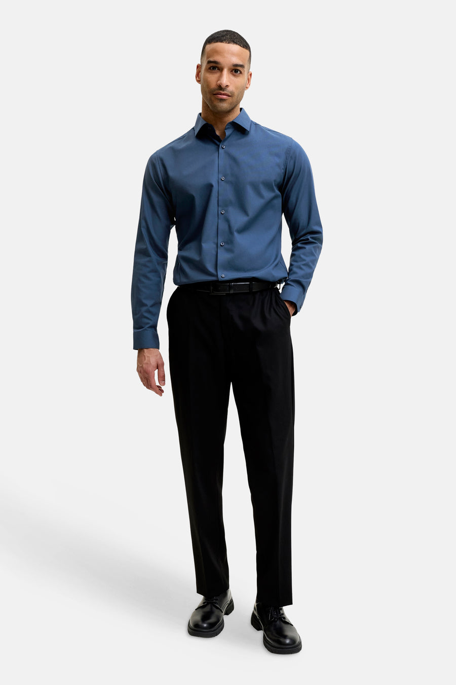 Hemd (lange mouwen) bruin - PREMIUM by JACK & JONES