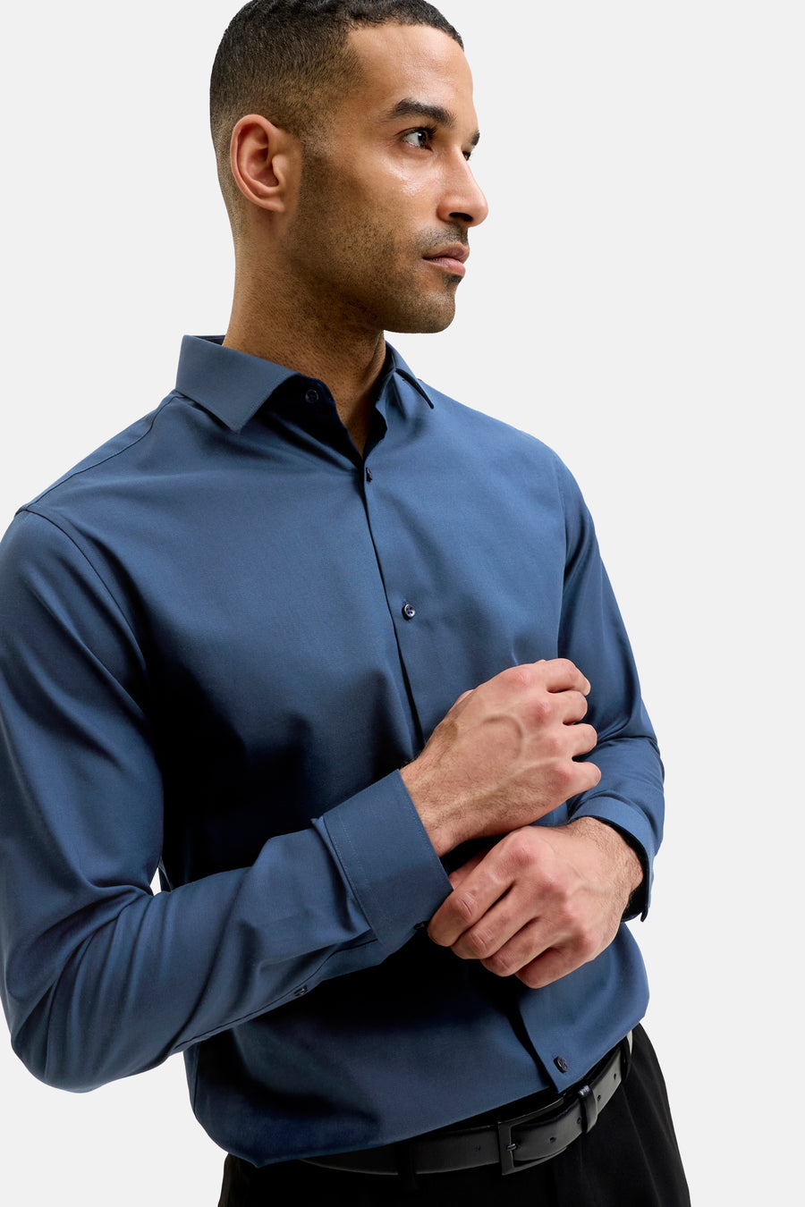 Hemd (lange mouwen) bruin - PREMIUM by JACK & JONES