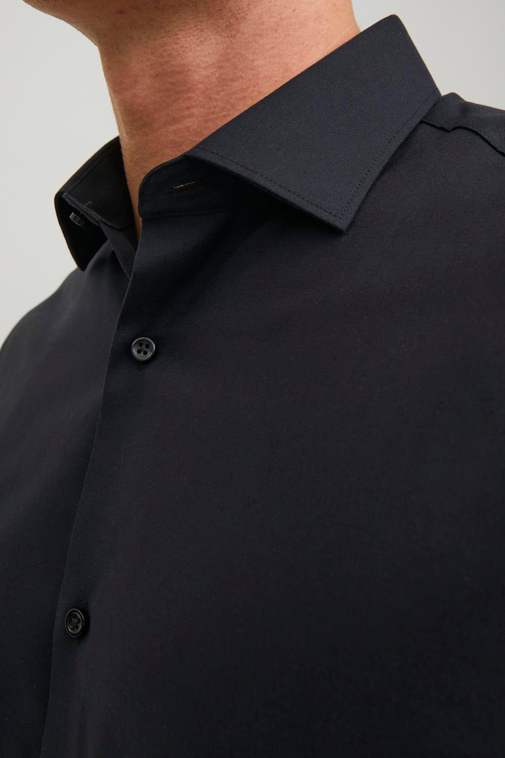Hemd (lange mouwen) Zwart - PREMIUM by JACK & JONES
