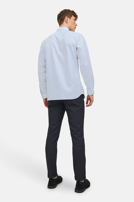 Chemise &agrave; manches longues - bleu