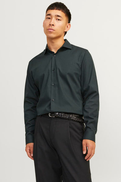 Hemd met lange mouwen - groen